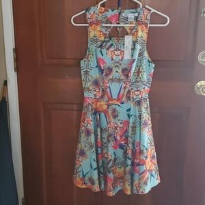 Summer tropical dress